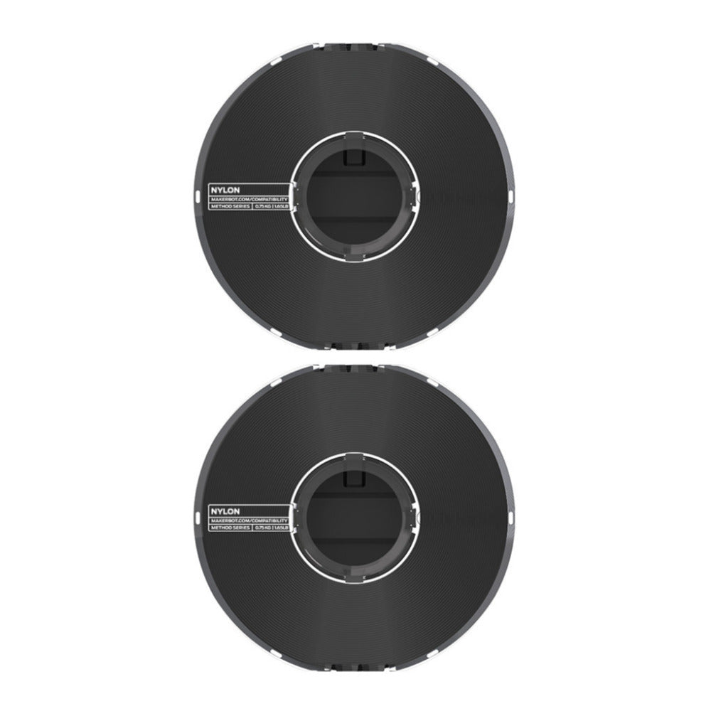 MakerBot Nylon Filament Spool for Method 3D Printer (Black, 1.54lb, 2-Pack)
