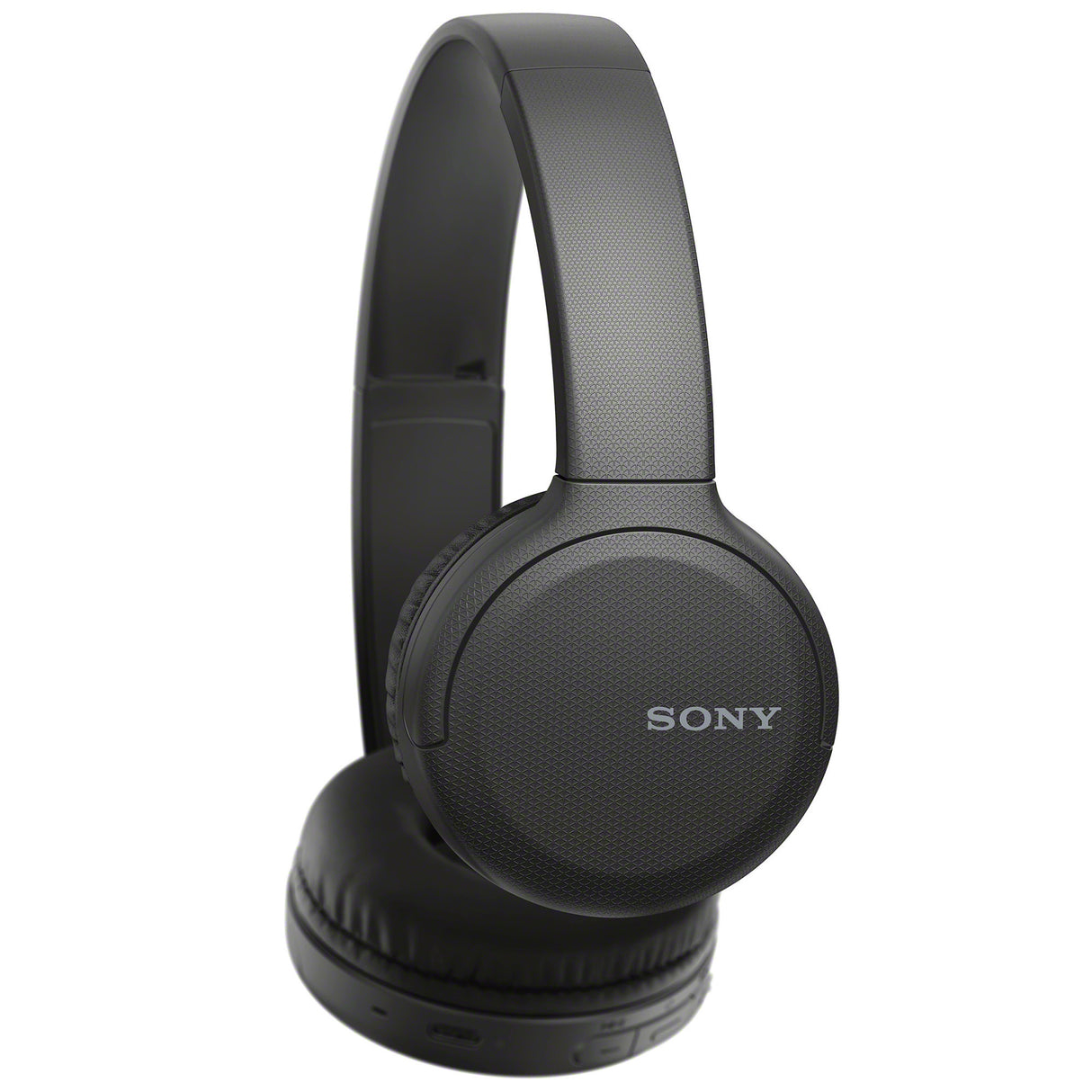Sony WH-CH510 Stamina Wireless On-Ear Headphones (Black) with USB Bluetooth Dongle Adapter