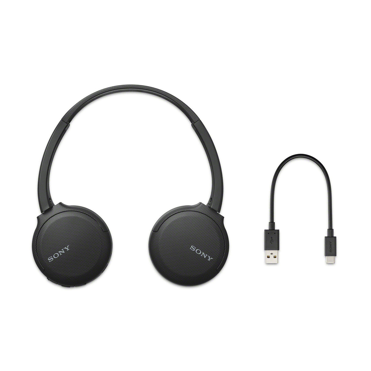 Sony WH-CH510 Stamina Wireless On-Ear Headphones (Black) with USB Bluetooth Dongle Adapter