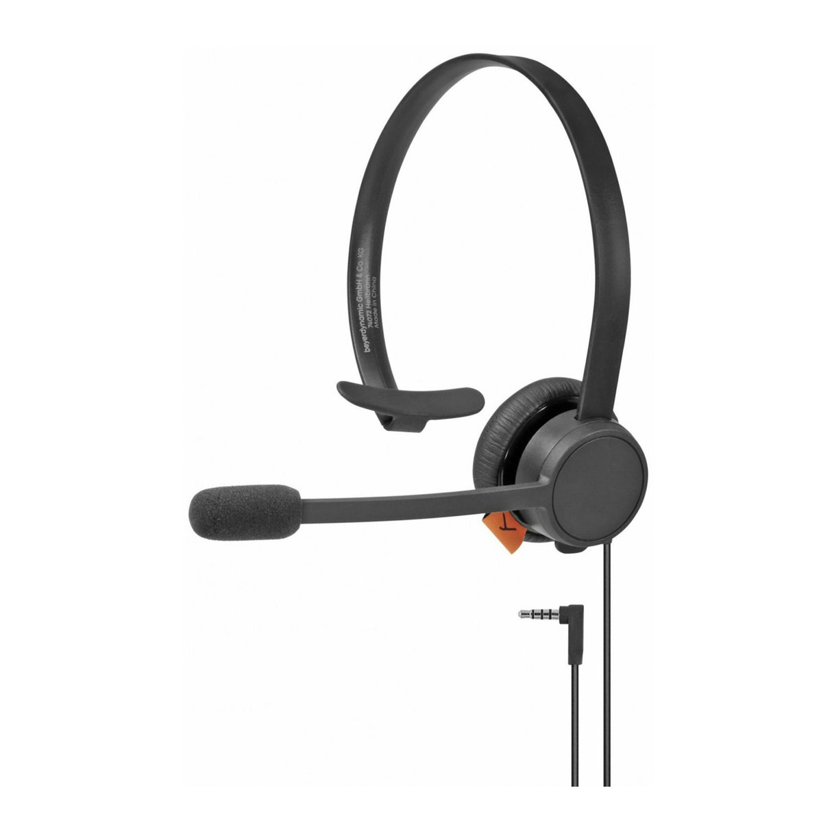 Beyerdynamic HSP 321 Single-Ear Headset with Flexible Head Band and Microphone Arm