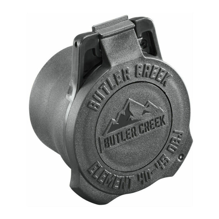 Butler Creek Element Scope Caps Objective 40-44mm (Black)