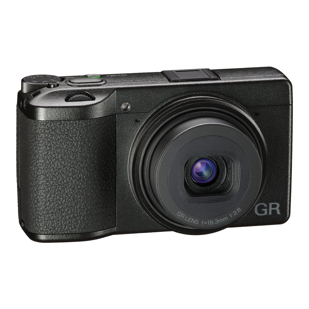 Ricoh GR III Premium Digital Camera with GW-4 Wide Conversion Lens, GA-1 Lens Adapter, and Battery