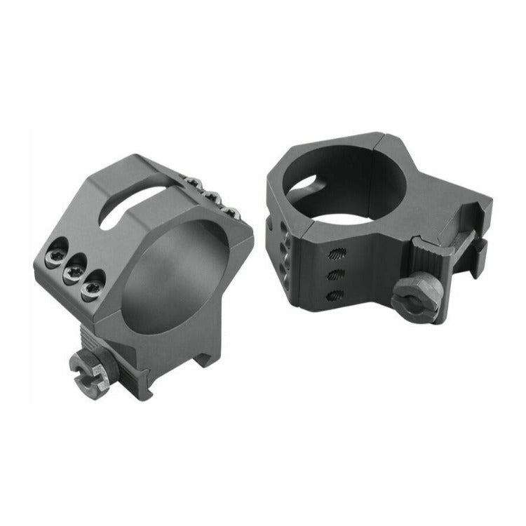Weaver 6-Hole 34mm High Mount Picatinny Scope Rings (Matte)