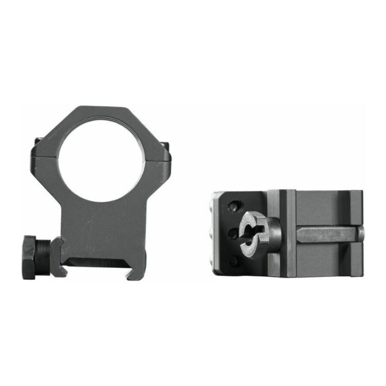 Weaver 6-Hole 1-Inch X-High Mount Picatinny Scope Rings (Matte)