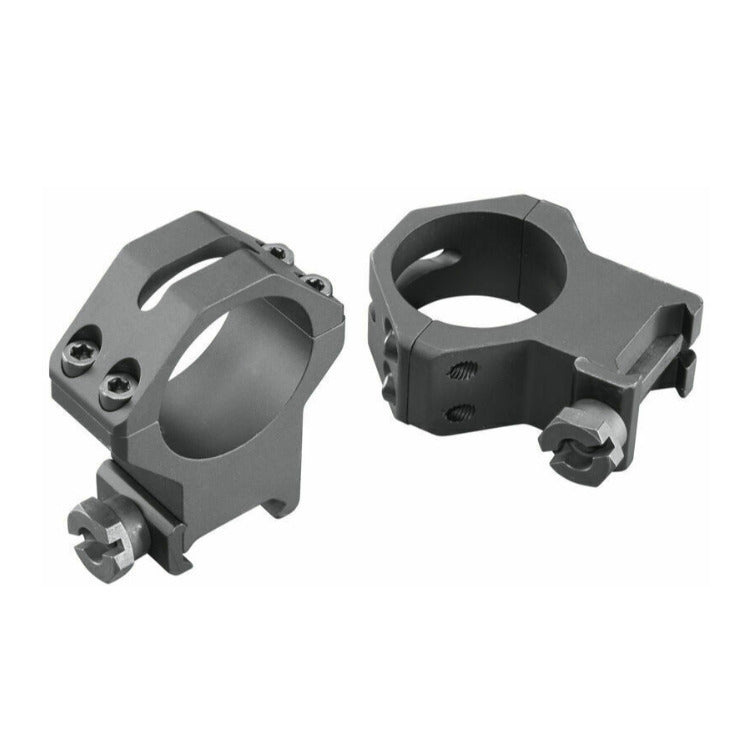 Weaver 4-Hole 30mm Picatinny Rings (X-High, Matte Black)