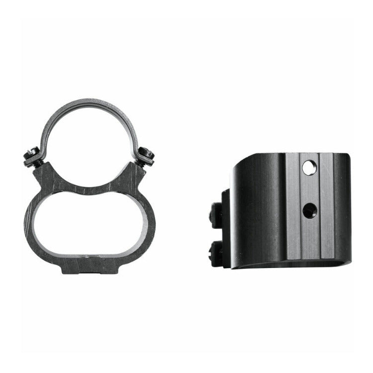Weaver See-Thru Steel Lock Ring/Mounts (Marlin 336, 1-inch, Black)