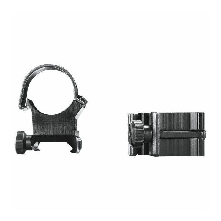 Weaver Detachable Extension Top Mount Rings (X-High Black, 1-inch)