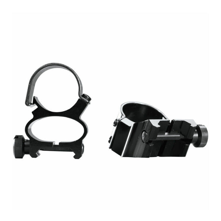 Weaver See-Thru Detachable Rings - Extension (Black, 1-inch)