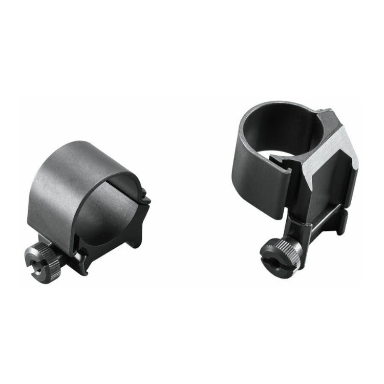 Weaver Extension Detachable Medium Top Mount Rings (Black, 1-inch)