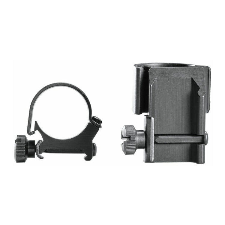 Weaver Extension Detachable Medium Top Mount Rings (Black, 1-inch)