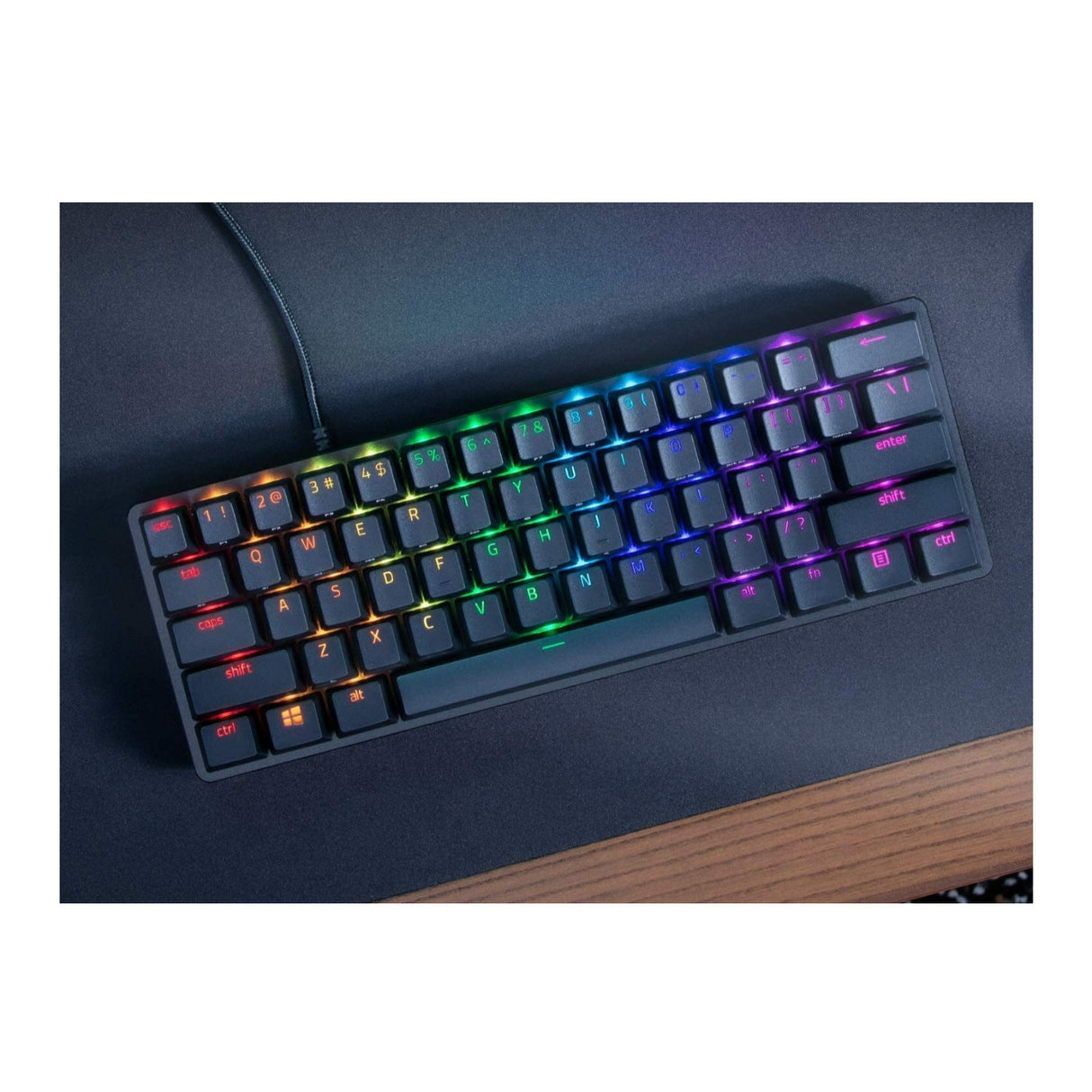 Razer Huntsman Mini Optical Gaming Keyboard, Clicky Switches, RGB Chroma Backlighting (Certified Refurbished)