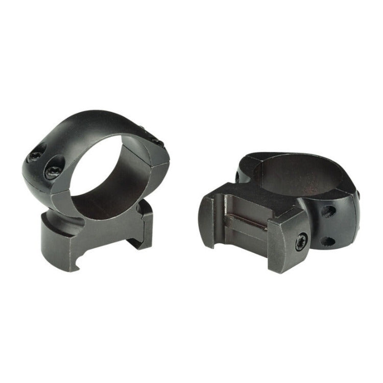 Weaver Grand Slam Steel Top Mount Rings (Medium, 1-Inch, Black)