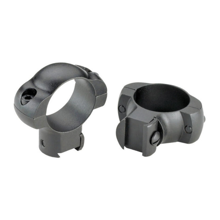 Weaver Top Mount Rings (High, Matte, 0.22 Caliber, 1-inch)