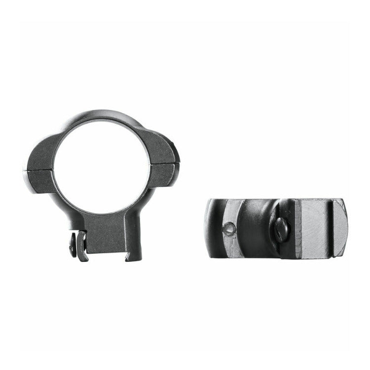 Weaver Top Mount Rings (High, Matte, 0.22 Caliber, 1-inch)