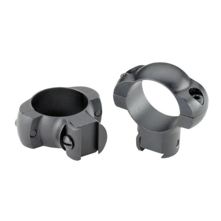 Weaver Top Mount Rings (High, Matte, 0.22 Caliber, 1-inch)