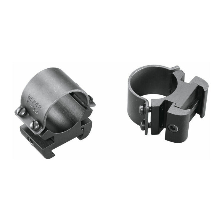 Weaver Sure Grip Windage Adjustment 1-Inch Scope Rings (Matte, High)