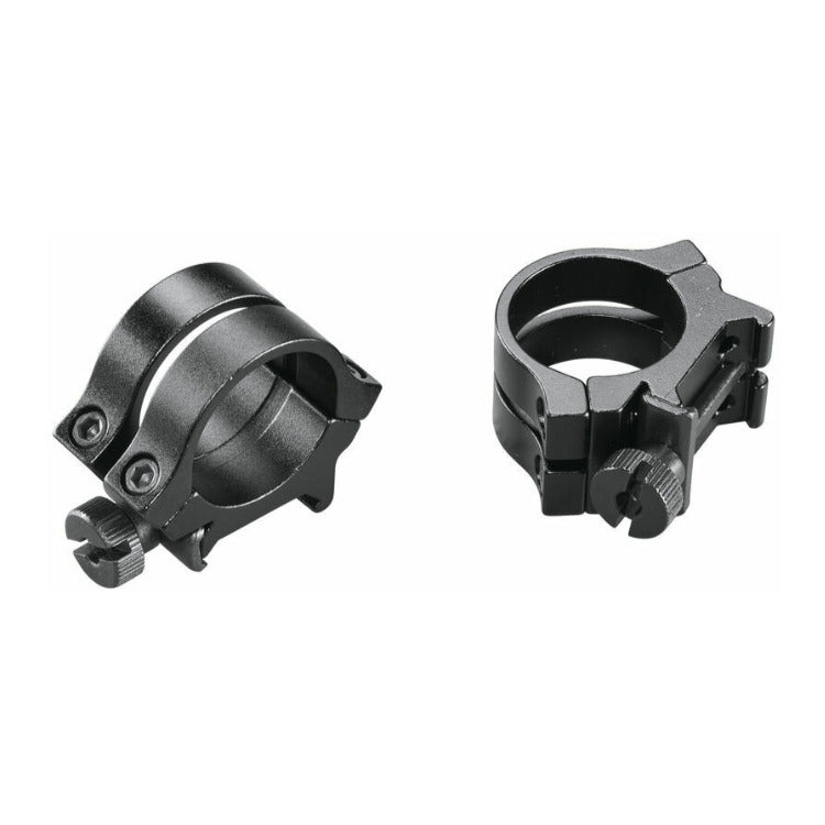 Weaver Quad Lock Detachable 1-Inch Scope Rings (Matte, Medium)