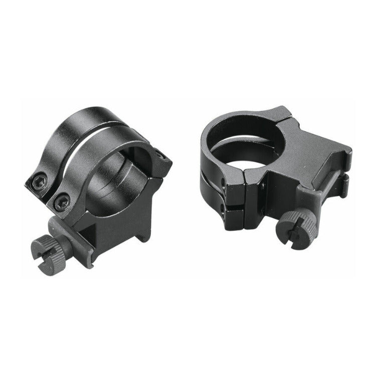 Weaver Quad Lock Detachable 1-Inch Scope Rings (Matte, X-High)