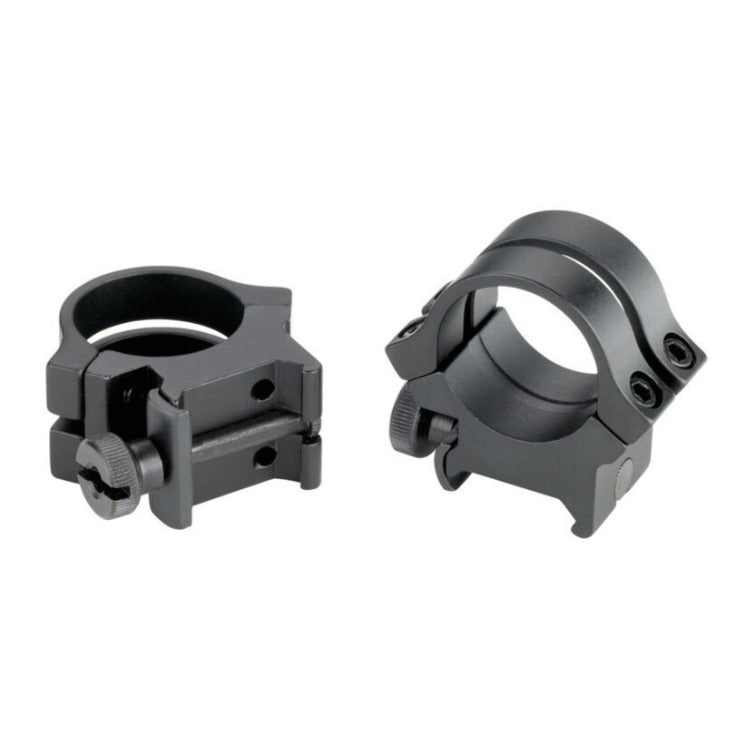 Weaver Quad Lock Detachable 1-Inch Scope Rings (Matte, High)