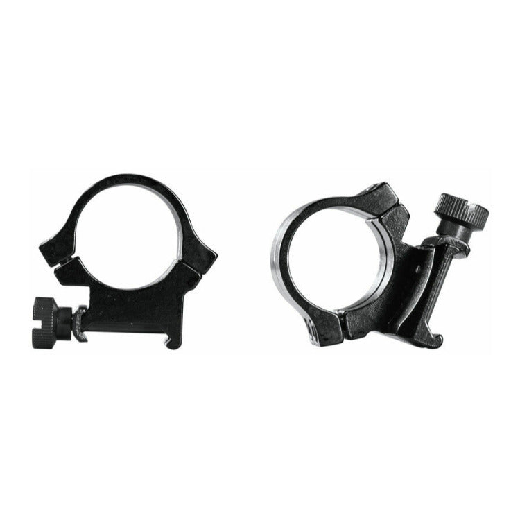Weaver Quad Lock Detachable 1-Inch Scope Rings (Black, High EXT)