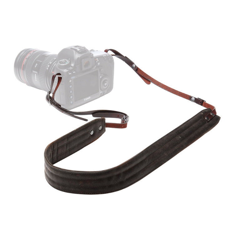 ONA Leather Presidio Camera Strap (Dark Truffle Brown)