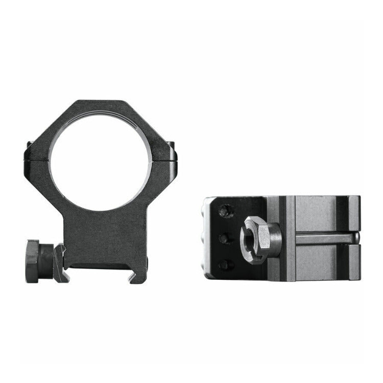 Weaver 6-Hole Skeleton 30mm X-High Scope Rings (Matte)