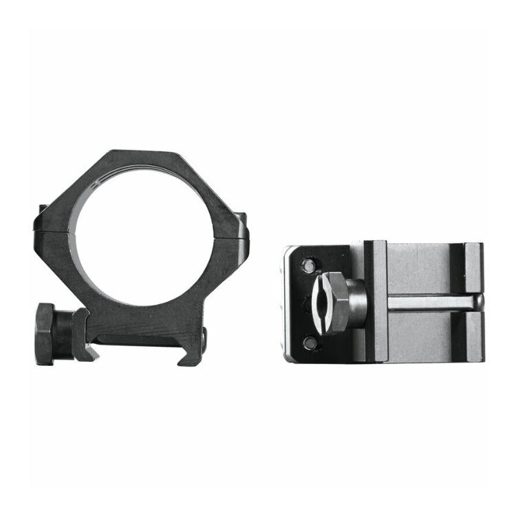 Weaver 6-Hole Skeleton 30mm Low Scope Rings (Matte)