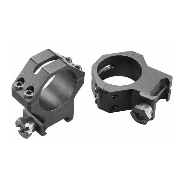 Weaver 4-Hole Skeleton 30mm High Scope Rings (Matte Classic)