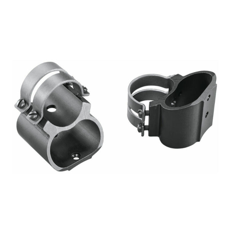 Weaver See-Thru Steel Lock Rings for 1-Inch Ruger 10/22 (Black)