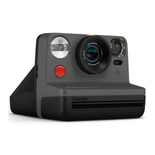 Polaroid Originals Now Viewfinder i-Type Instant Camera (Black) Bundle with Film