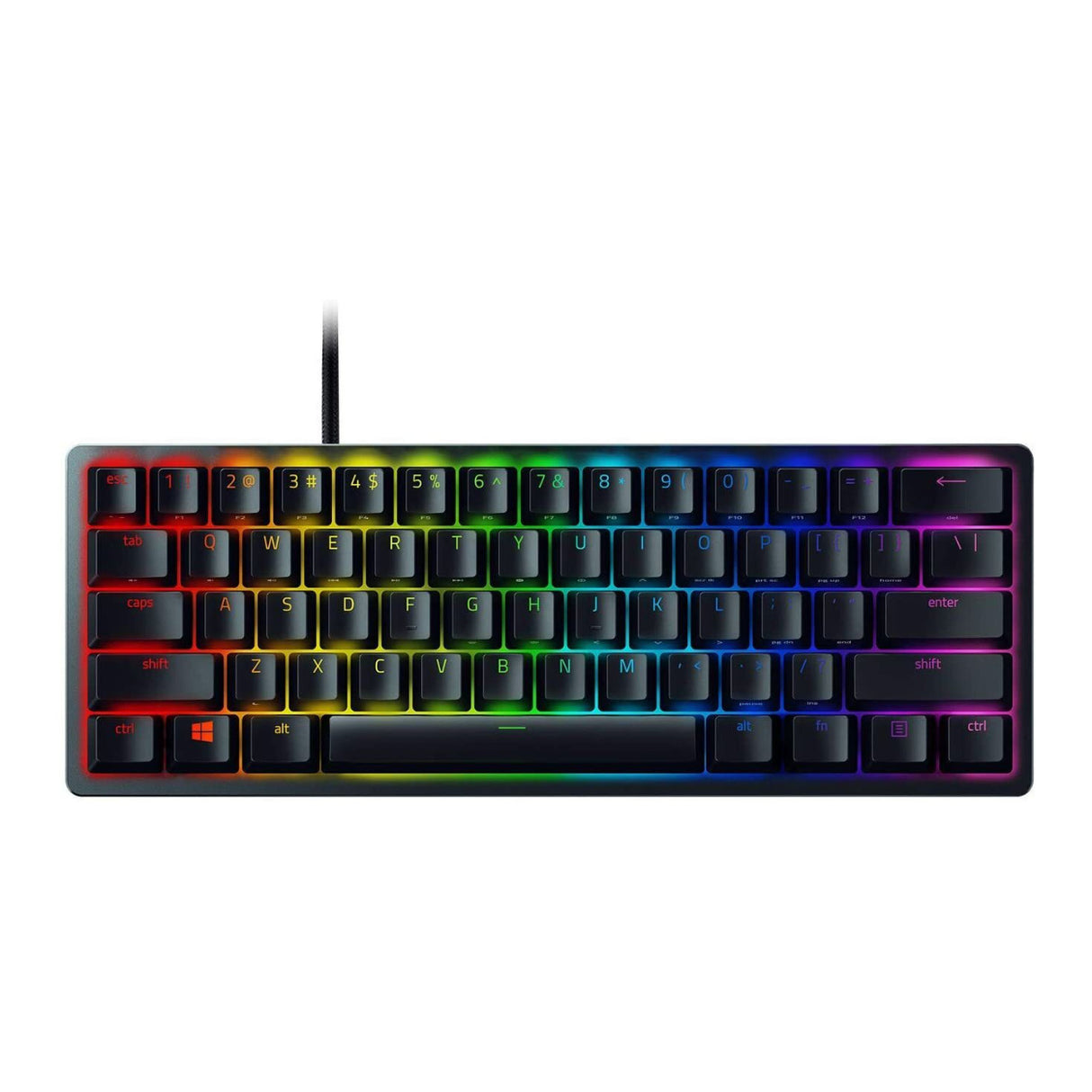 Razer Huntsman Mini Optical Gaming Keyboard, Clicky Switches, RGB (Certified Refurbished)
