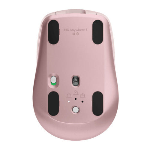 Logitech MX Anywhere 3 Compact Performance Mouse (Rose) and Kratos Extended Mouse Pad Bundle