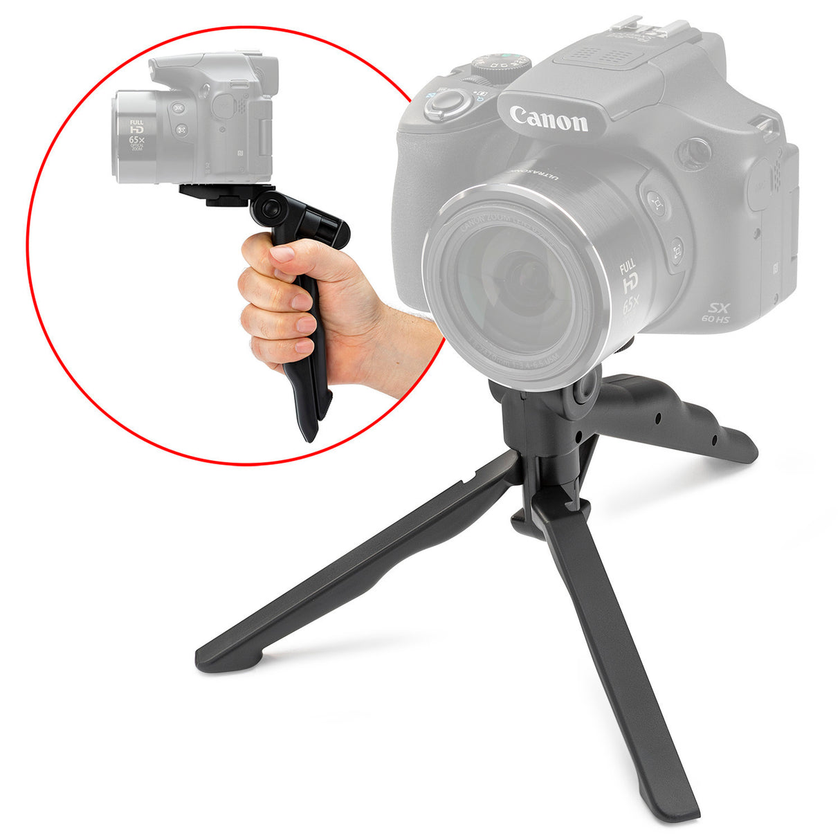 Koah Roebling Street Camera System Gadget Bag with Accessory, Cleaning Kit with SanDisk 64GB SD Card