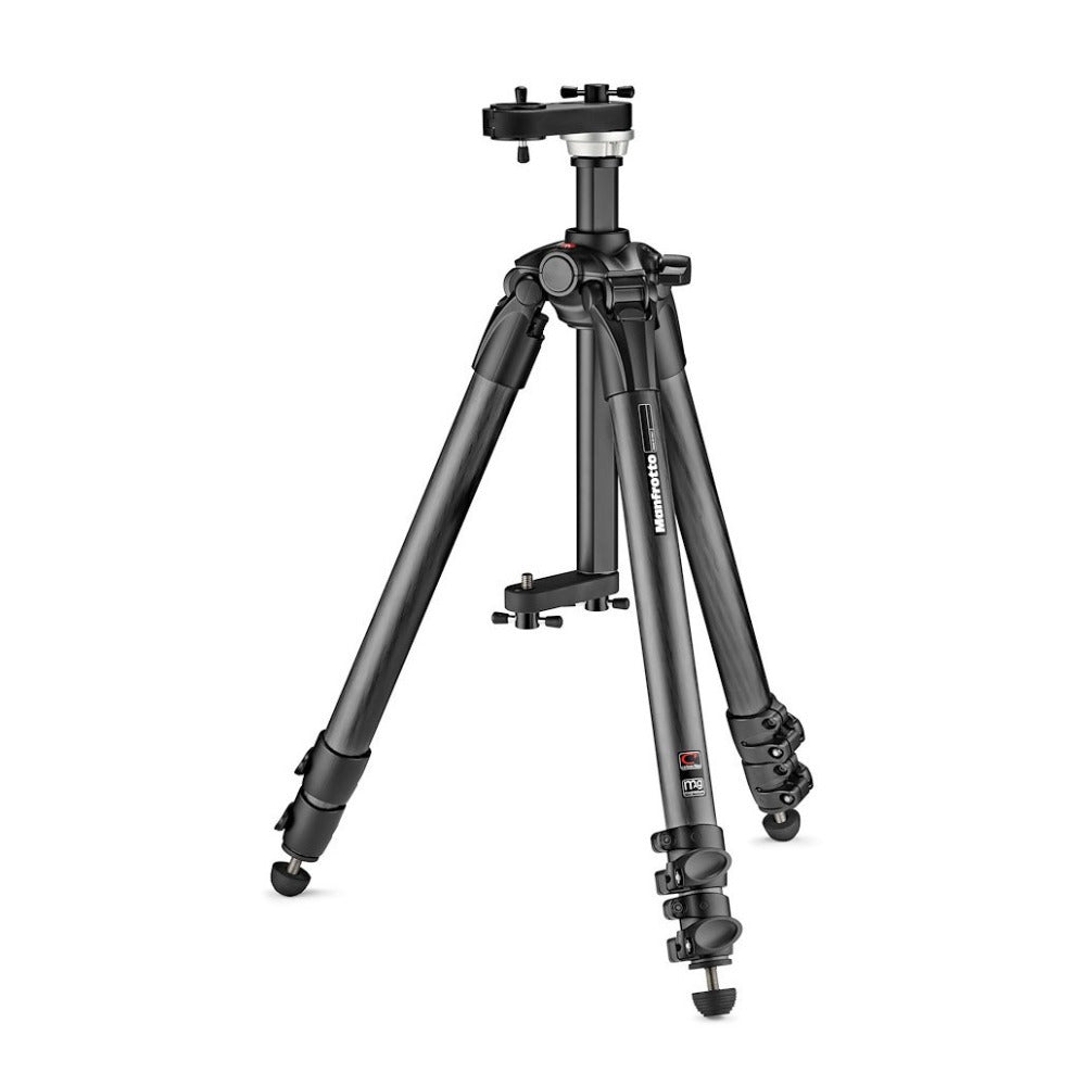 Manfrotto Virtual Reality Carbon Fiber 3-Section Tripod (Black)