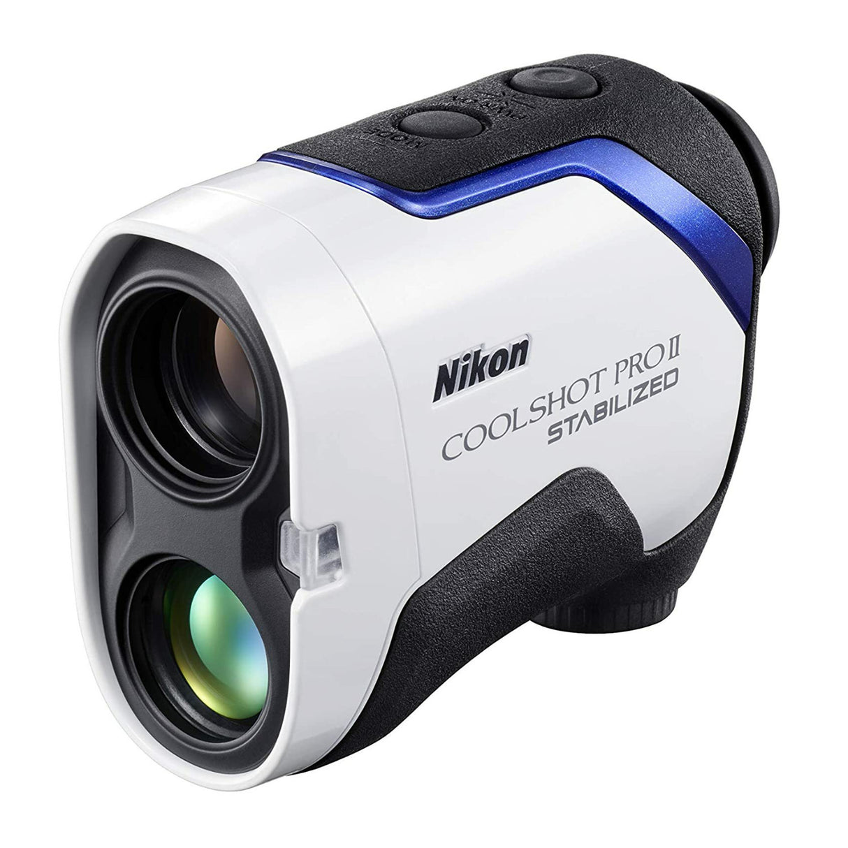 Nikon 6 x 21 CoolShot Pro II Stabilized Laser Rangefinder with Nikon Lens Pen, Tether and Batteries