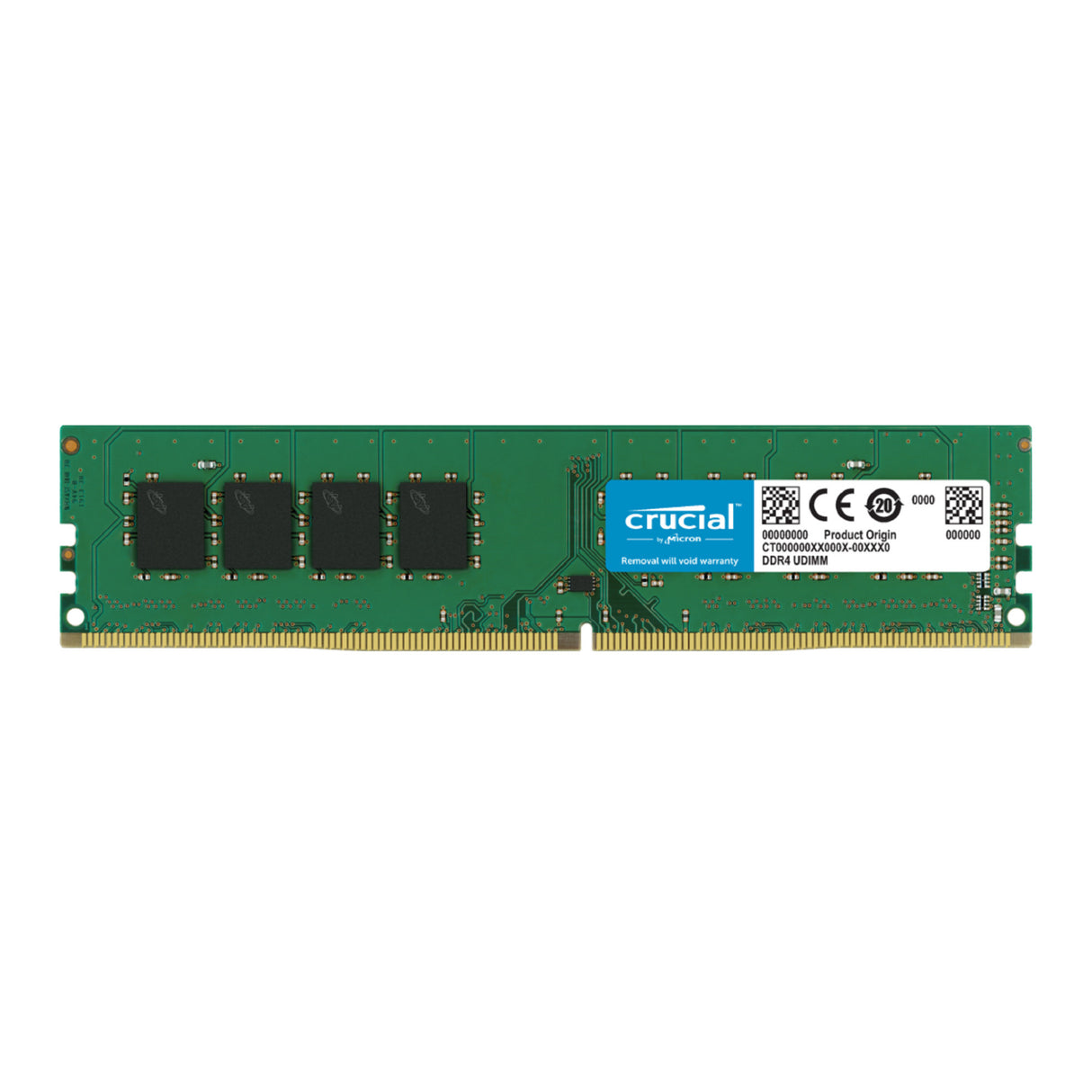 Crucial 32GB, 288-pin DIMM, DDR4 PC4-21300, NON-ECC