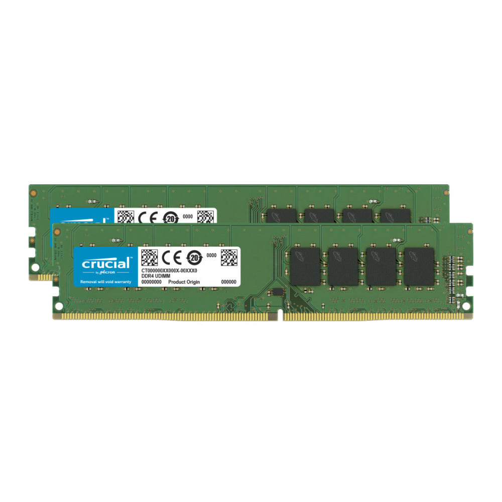 Crucial 32GB (2 x 16GB) DDR4-3200 UDIMM Memory Module
