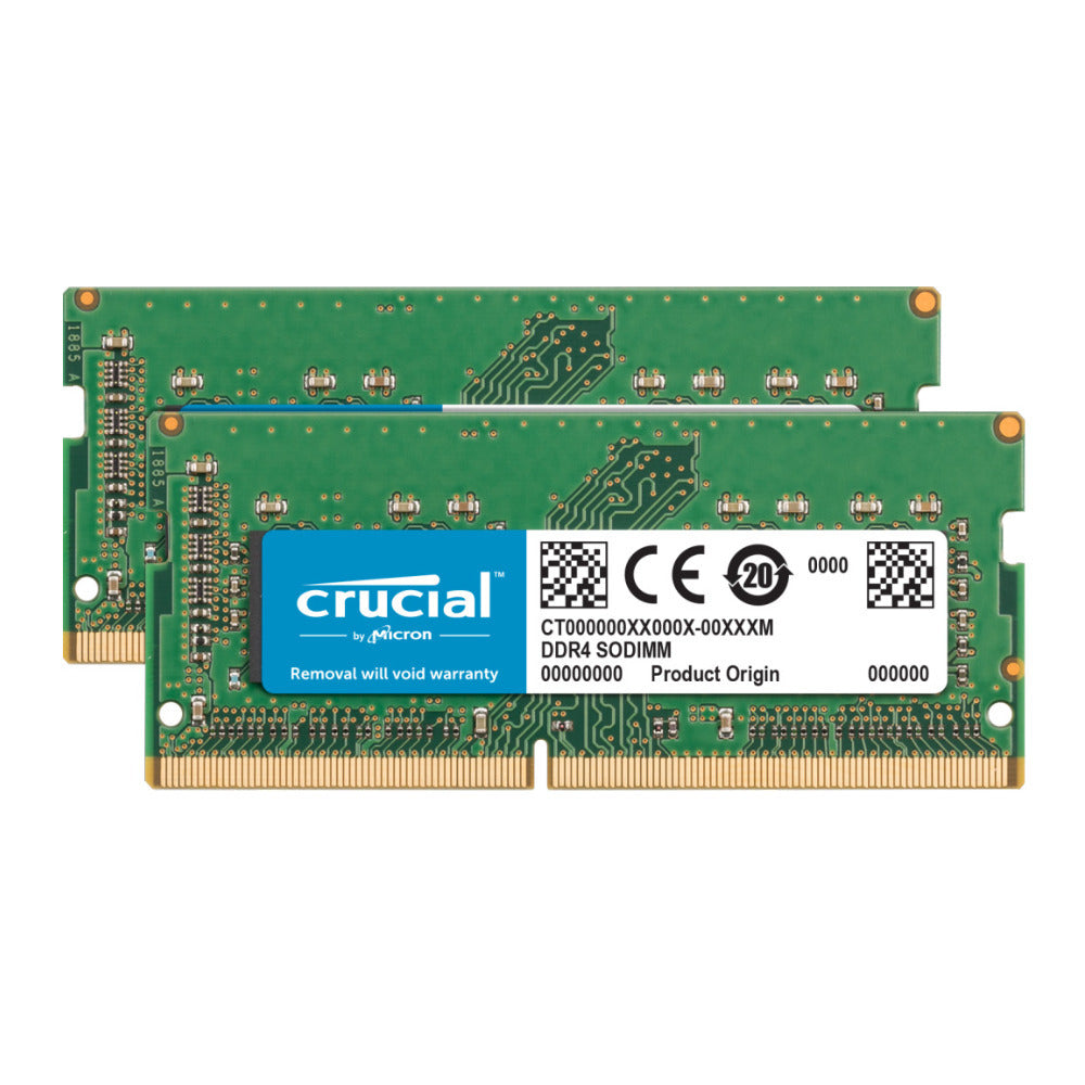 Crucial 32GB Kit (2 x 16GB) DDR4-2400 SODIMM Memory Module for Mac Systems