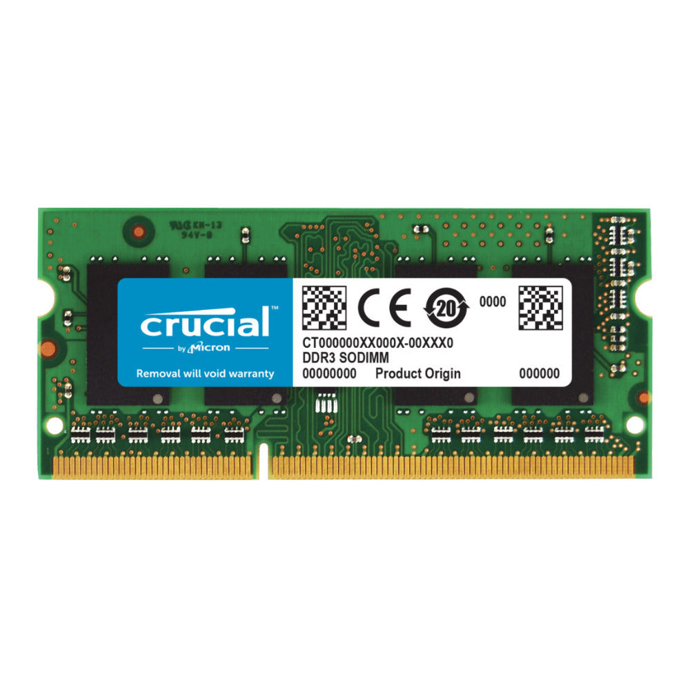 Crucial 8GB DDR3L-1600 SODIMM Memory for Mac