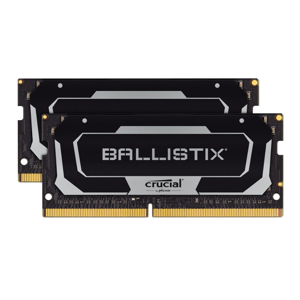 Crucial Ballistix 16GB DDR4-3200 Unbuffered SODIMM RAM Memory Kit (2x8GB, Black)