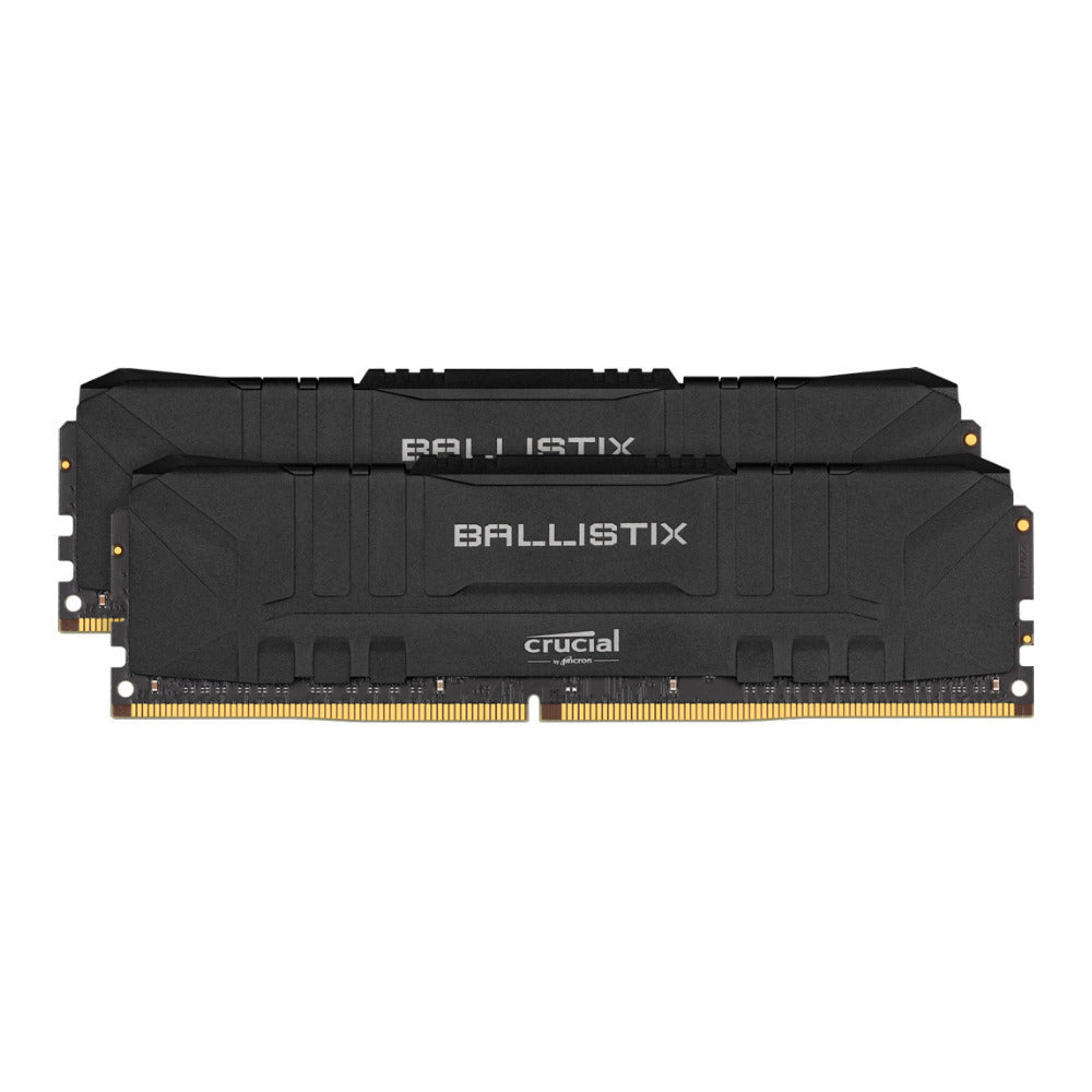 Crucial Ballistix CL16 UDIMM 64GB DDR4-3600 Gaming Memory Kit (2 x 32GB, Black)