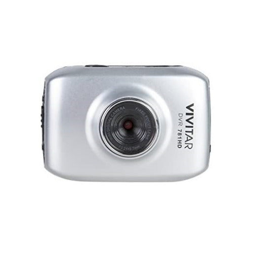 Vivitar DVR781HD HD Action Cam with LCD Rear Screen and Waterproof Case (Silver)