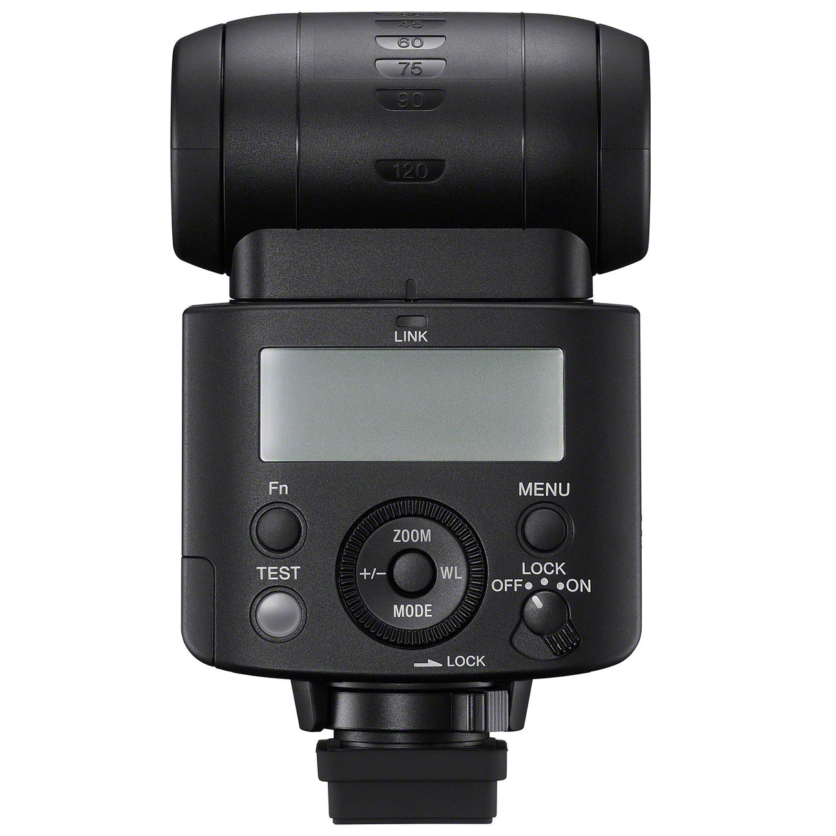 Sony Alpha External Flash with wireless remote control and GN46 power - HVL-F46RM