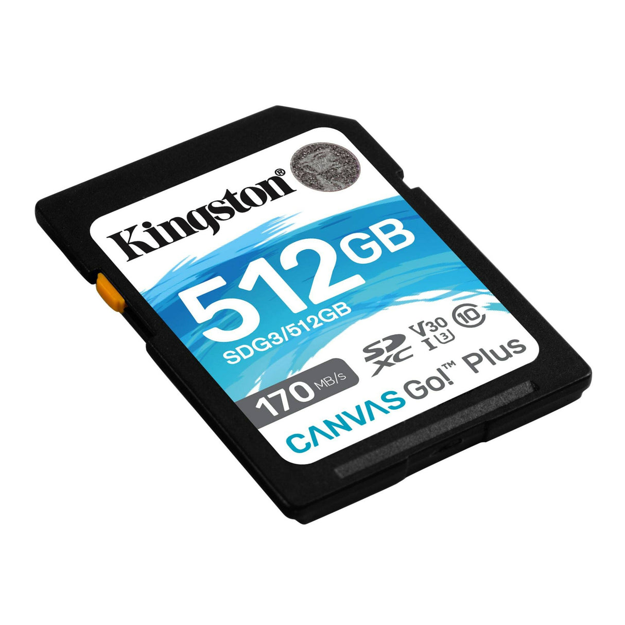 Kingston 512GB SDXC Canvas Go Plus 170MB/s Read Memory Card (SDG3/512GB)