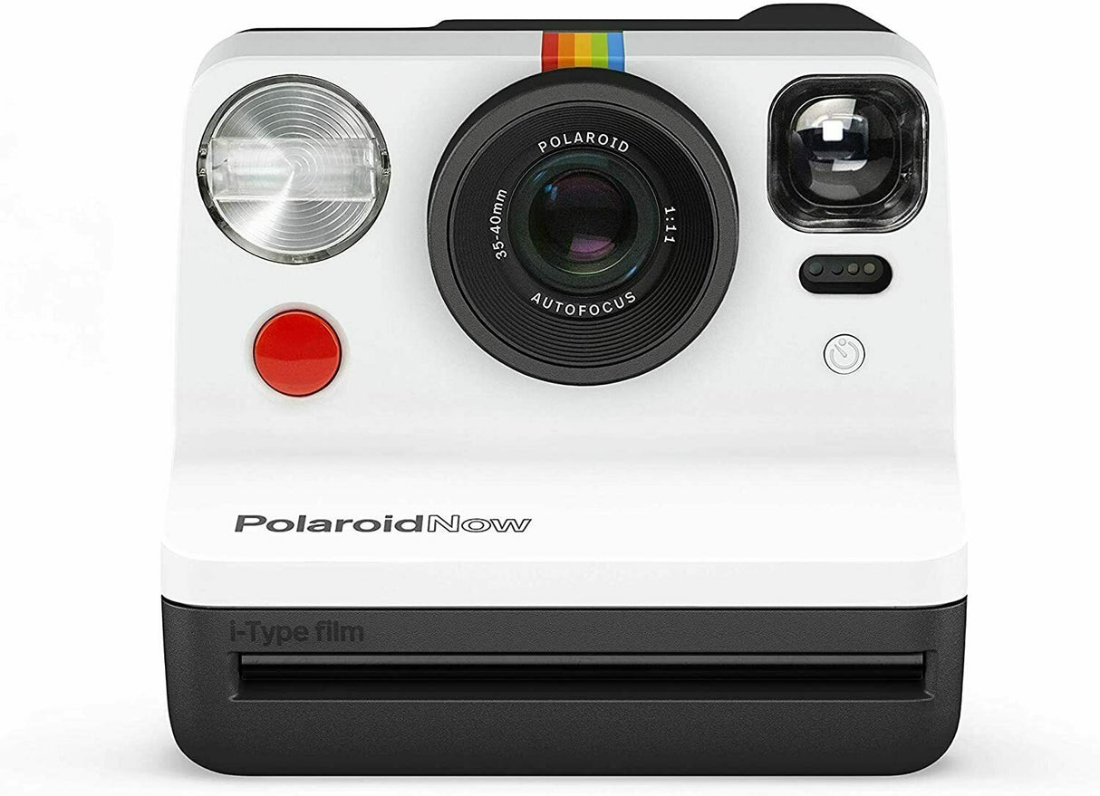 Polaroid Originals Now i-Type Instant Film Camera (Black and White) with Film
