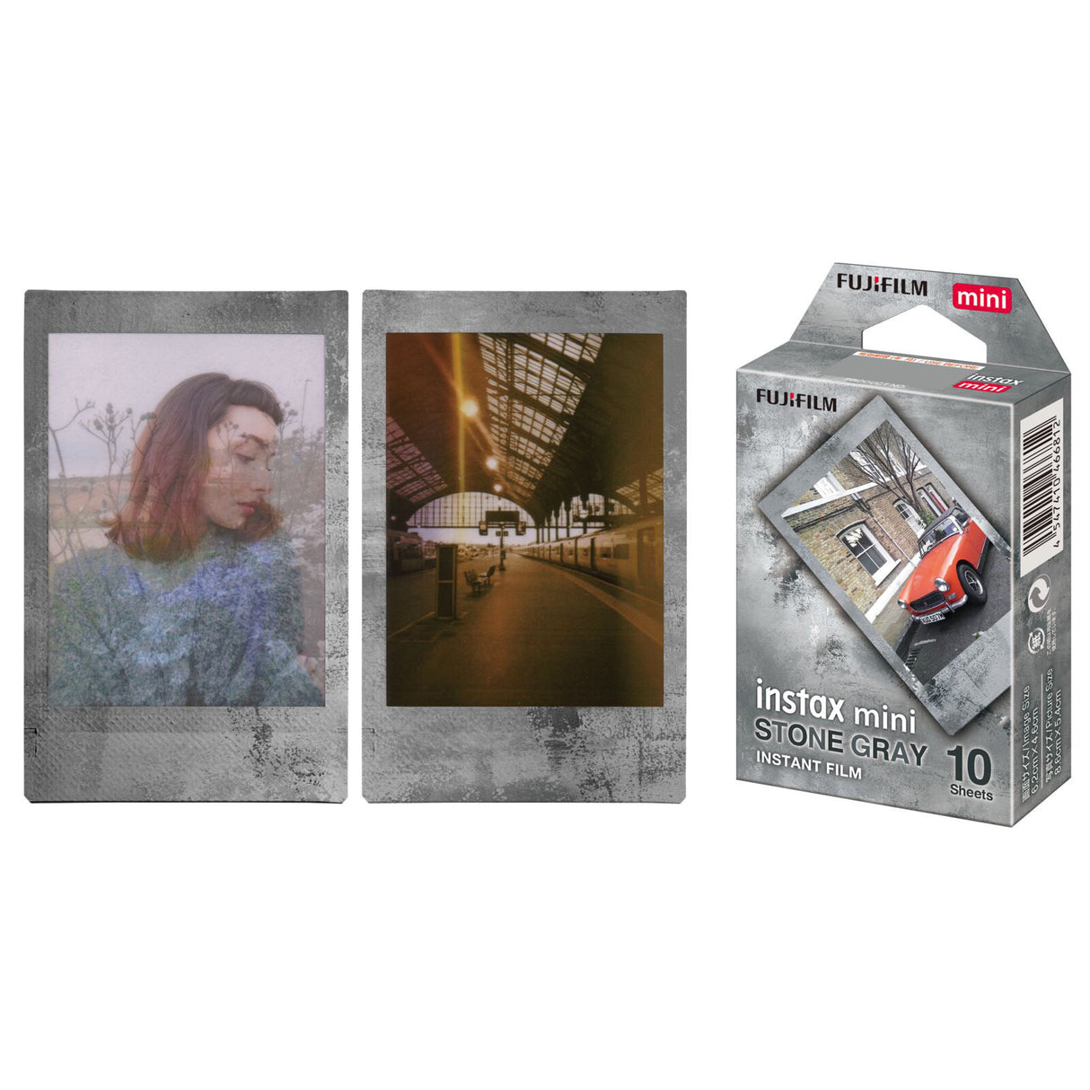 Fujifilm Instax Mini Film (Stone Grey)