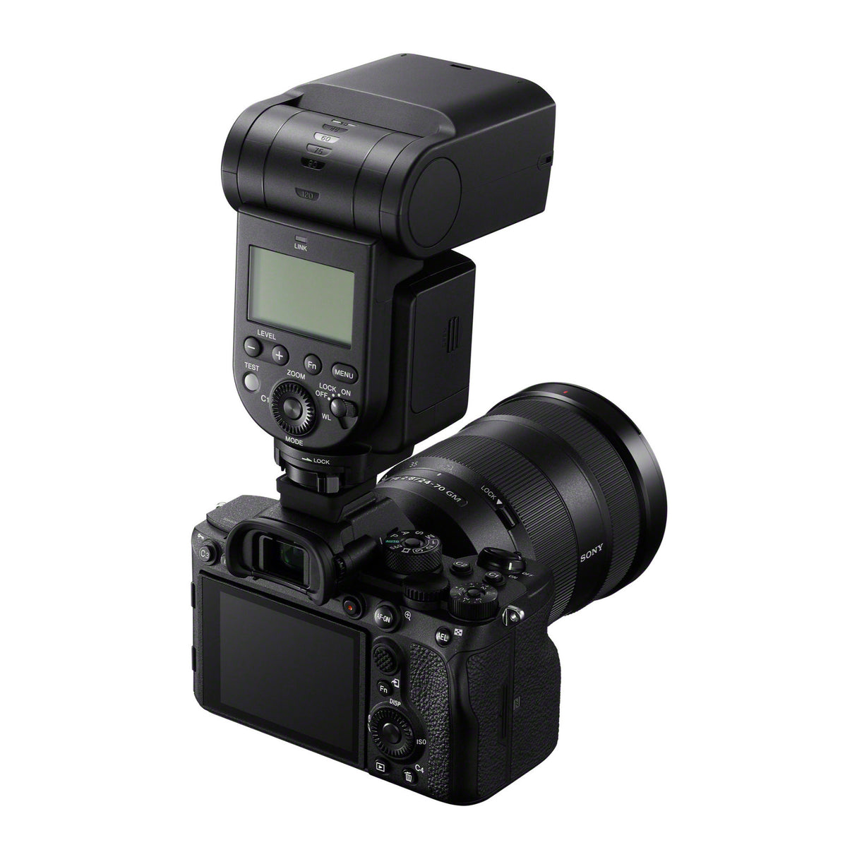 Sony Alpha GN60 Wireless Radio Control External Flash