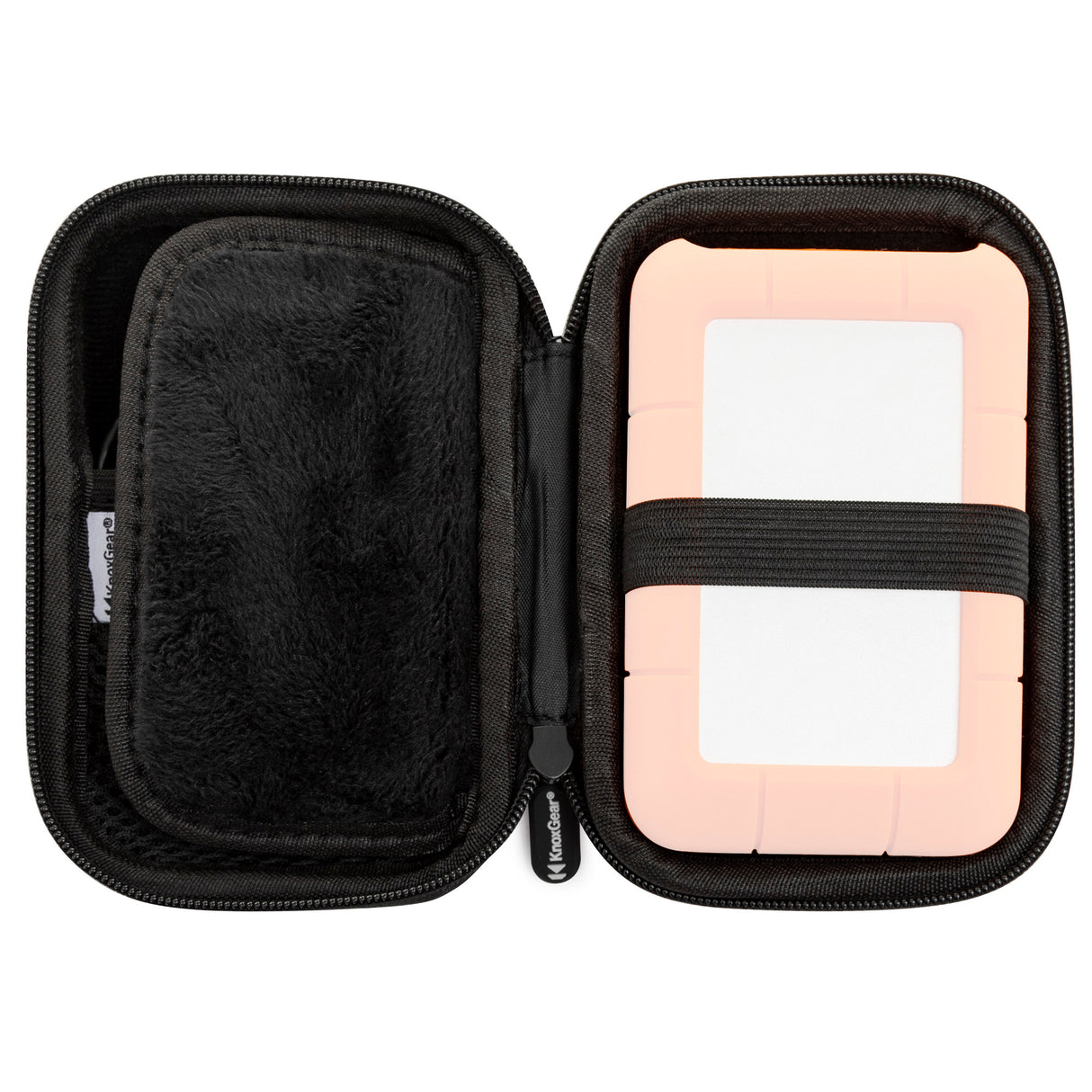 Knox Gear Travel Organizer and Storage Case for Small Electronics/Accessories