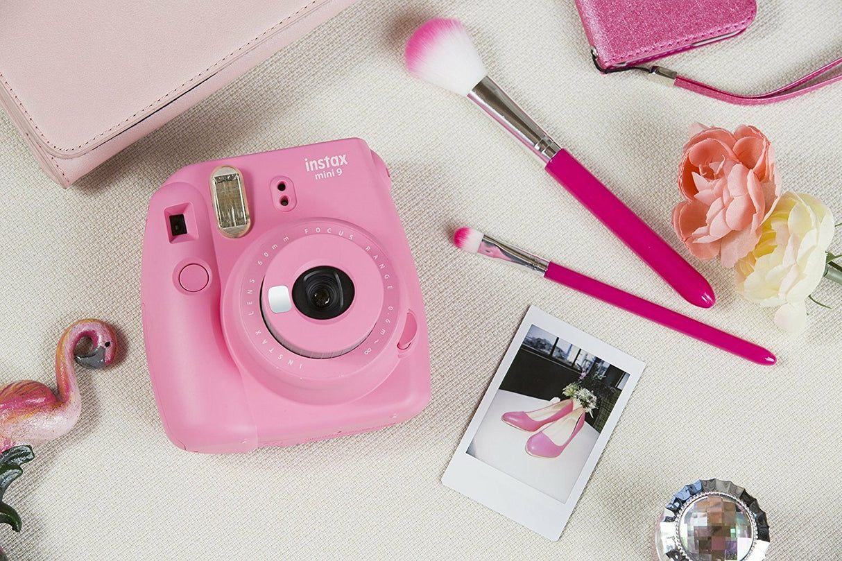 Fujifilm Instax Mini 9 instant Camera (Flamingo Pink)