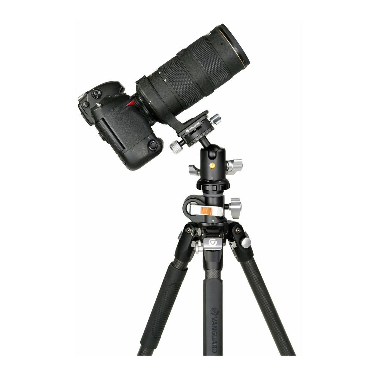 Vanguard VEO3+263CB160S Carbon Fiber Tripod with Multi-Angle Center Column and VEO BH-160S Ball Head